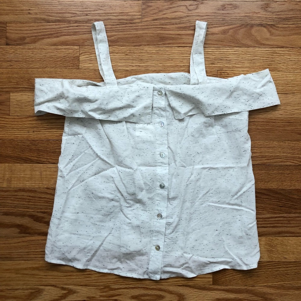 Off the shoulder tank top